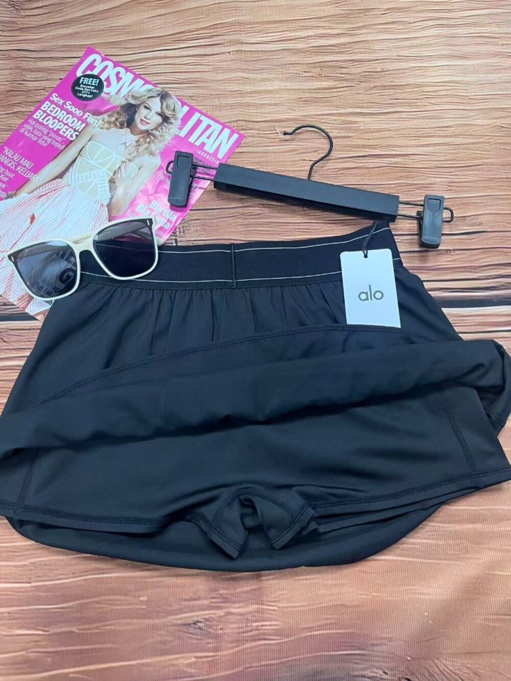 🎁Brand New Alo Yoga Match Point Tennis Skirt🖤 Sporty Style - Picture 5 of 8